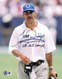 Tony Dungy Autographed 8x10 Photo Colts "SB XLI Champs" Beckett QR #BS31972