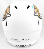 Travis Hunter Signed Jacksonville Jaguars F/S 2024 Speed Helmet - Beckett W Holo