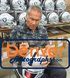 Jim Plunkett Signed Las Vegas Raiders Speed F/S Helmet w/SB MVP BAS 39700