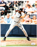 Neifi Perez Autographed Colorado Rockies 8x10 Batting Photo James Spence COA