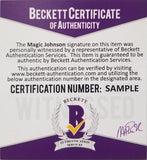 Magic Johnson Signed Los Angeles Lakers 14" Championship NBA Trophy (Beckett)