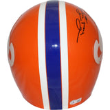 Frank Tripuka & Gene Mingo Signed F/S VSR4 62-65 2-Bar RK Helmet BAS 44290