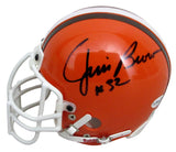 Jim Brown HOF Browns Signed/Auto Authentic Mini Football Helmet JSA 212667