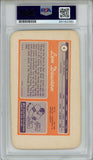 Len Dawson Autographed 1970 Topps Super #4 Trading Card PSA Slab 43823