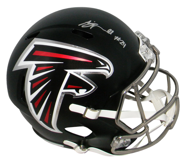 AJ TERRELL SIGNED AUTOGRAPHED ATLANTA FALCONS FULL SIZE SPEED HELMET BECKETT