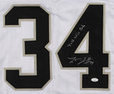 LaMont Jordan Signed Oakland Raiders Jersey Inscribed "Just Win Baby" (JSA COA)