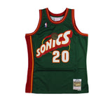 Gary Payton Signed Seattle Sonics Mitchell & Ness Green Swingman Jersey