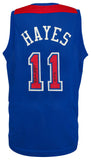 Elvin Hayes Signed Blue T/B Custom Basketball Jersey w/HOF'90 - (SCHWARTZ COA)