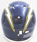 LADAINIAN TOMLINSON AUTOGRAPHED CHARGERS FULL SIZE AUTH HELMET BECKETT 220880