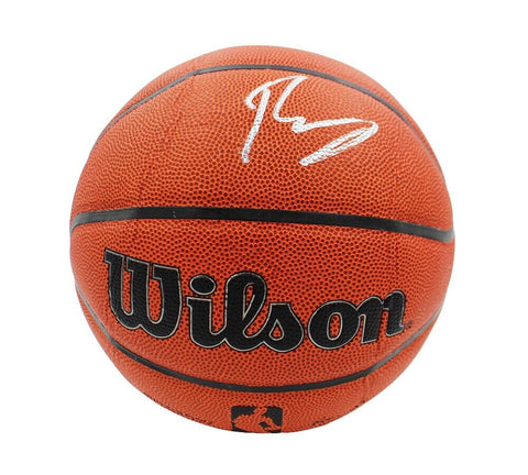 Kristaps Porzingis Signed Boston Celtics Wilson Indoor/Outdoor NBA Basketball
