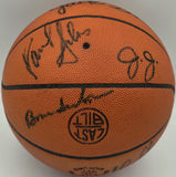 1977-78 Supersonics Autographed NBA Leather Basketball 11 Sigs Beckett