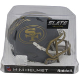 Ricky Pearsall Autographed San Francisco 49ers Slate Mini Helmet Beckett 48007