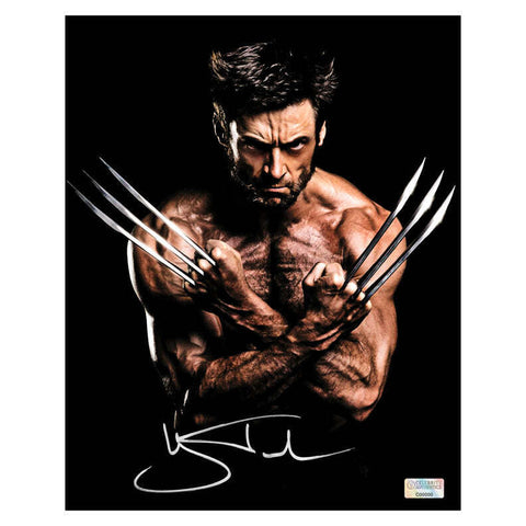 Hugh Jackman Autographed 2013 The Wolverine 8x10 Photo