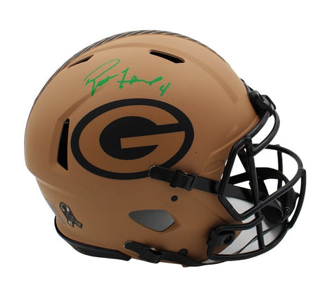 Brett Favre Signed Green Bay Packers Speed Authentic STS 2 NFL Helmet