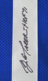Y.A. Tittle HOF Signed/Autographed Blue Giants Custom Football Jersey JSA XHC65