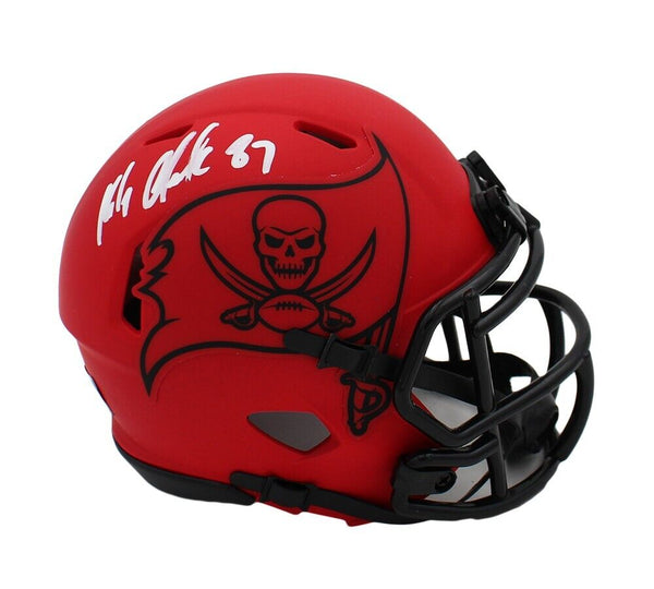 Rob Gronkowski Signed Tampa Bay Buccaneers Speed Rave NFL Mini Helmet