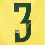 Gabriel Signed Brazil FC Soccer Jersey #3 with Beckett COA
