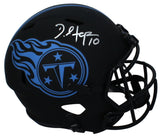 DeAndre Hopkins Autographed Titans Eclipse Full Size Speed Helmet Beckett