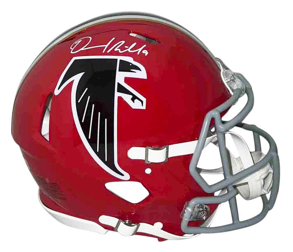 DESMOND RIDDER SIGNED ATLANTA FALCONS RED THROWBACK AUTHENTIC HELMET BECKETT