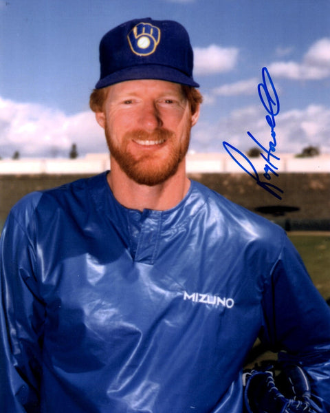 Milwaukee Brewers ROY HOWELL Signed 8x10 Photo #6 AUTO - 1982 World Series