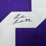 Autographed/Signed Rueben Randle LSU Purple College Football Jersey Beckett COA