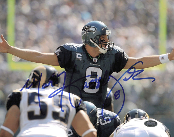 Matt Hasselbeck Autographed Signed 8x10 Photo Seattle Seahawks MCS Holo #63015