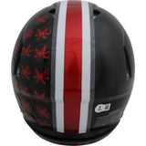 Quinshon Judkins Autographed\ Ohio State Buckeyes Pro Helmet 2 Ins Beckett 49643