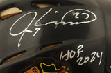 Jeremy Roenick Signed Chicago Blackhawks Mini Helmet Inscribed HOF 2024 /Beckett