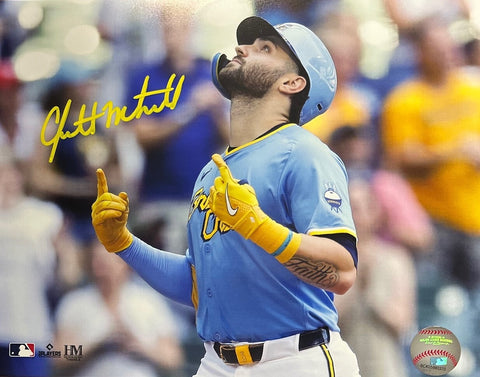 Milw Brewers Outfielder GARRETT MITCHELL Signed 8x10 Photo #9 AUTO