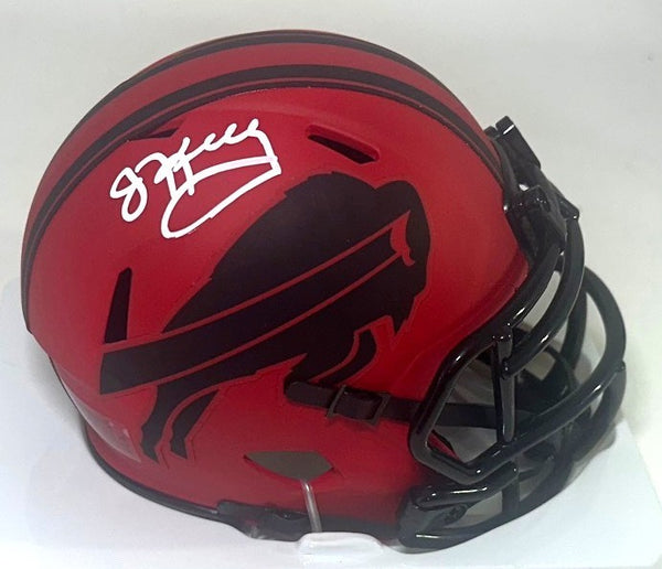 Bills Hall of Famer JIM KELLY Signed Riddell RAVE Speed Mini Helmet AUTO - BAS