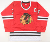 Chris Chelios Signed Chicago Blackhawks Jersey Inscribed "HOF 2013" (JSA COA)