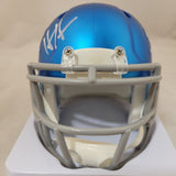 HENDON HOOKER SIGNED DETROIT LIONS ALTERNATE SPEED MINI HELMET BECKETT QR