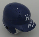 Royals BEN ZOBRIST Signed Full Size Rawlings Helmet AUTO w/ 2015 WS Champs - JSA