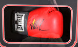 Mike Tyson Autographed Shadow Box Ring Red EverfreshBoxing Glove - JSA W