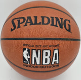 John Wooden Autographed NBA Leather Basketball UCLA "UCLA" PSA/DNA #AN83022