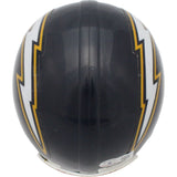 Ryan Leaf Autographed San Diego Chargers VSR4 Replica Mini Helmet BAS 44188