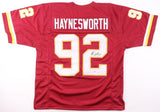 Albert Haynesworth Signed Washington Redskins Jersey (JSA) 2xPro Bowl Def Tackle