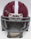 Brian Robinson Autographed Signed Alabama Mini Helmet Fanatics Holo #DQ16443614