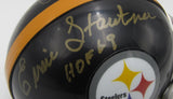 Chuck Noll/Ernie Stautner HOF Steelers Auto/Signed Mini Helmet JSA 201579