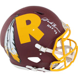 Darrell Green Autographed Washington Redskins Authentic AMP Helmet Beckett 51872