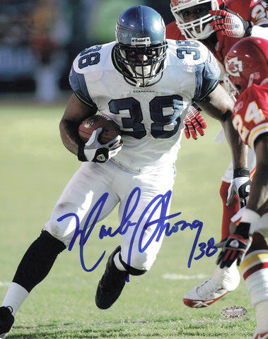 Mack Strong Autographed Signed 8x10 Photo Seattle Seahawks MCS Holo #63514