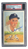 Charlie Gehringer Tigers Signed 4x6 Perez-Steele Postcard PSA/DNA