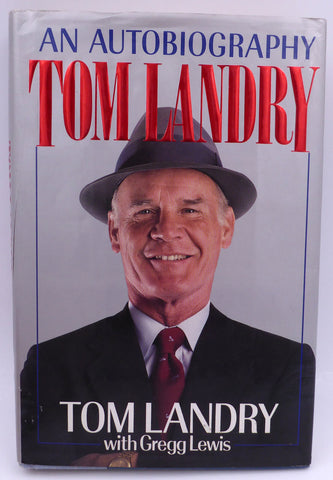 Tom Landry Autographed Signed Book Dallas Cowboys Beckett BAS QR #BP55367