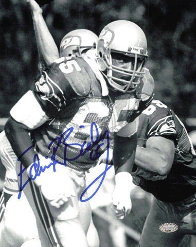 Edwin Bailey Autographed Signed 8x10 Photo Seattle Seahawks MCS Holo #63230