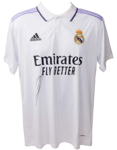 Karim Benzema Signed Real Madrid Adidas Jersey (Beckett) French National Team