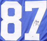 Reggie Wayne Signed Indianapolis Colts Jersey (JSA) 6xPro Bowl / Wide Receiver