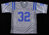 Edgerrin James Signed Indianapolis Colts Alternate Jersey (JSA COA)4xPro Bowl RB