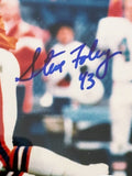 Steve Foley Autographed 8x10 Photo -- Denver Broncos with Plaque | JSA COA