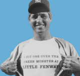 Bucky Dent Signed New York Yankees Baseball (Schwartz) The Famous Fenway 1978 HR