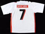 Bijan Robinson Signed Atlanta Falcons Jersey (Beckett) #8 Overall Pck 2023 Draft